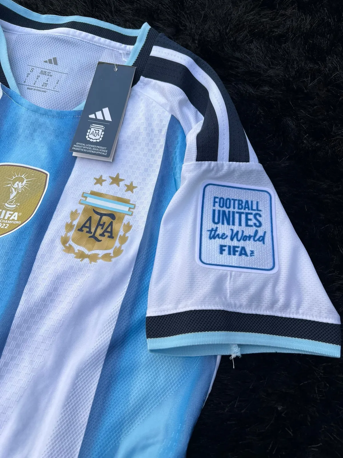 ARGENTINE HOME KIT WORLD CUP 2026 - GOLDEN PATCH VERSION