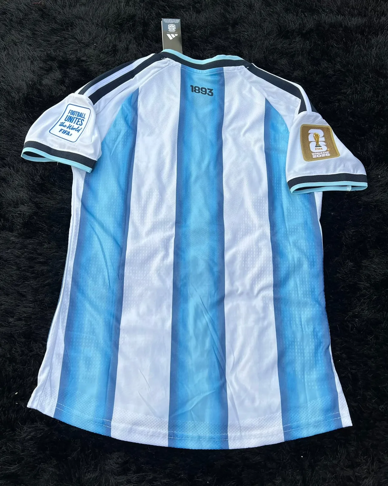ARGENTINE HOME KIT WORLD CUP 2026 - GOLDEN PATCH VERSION