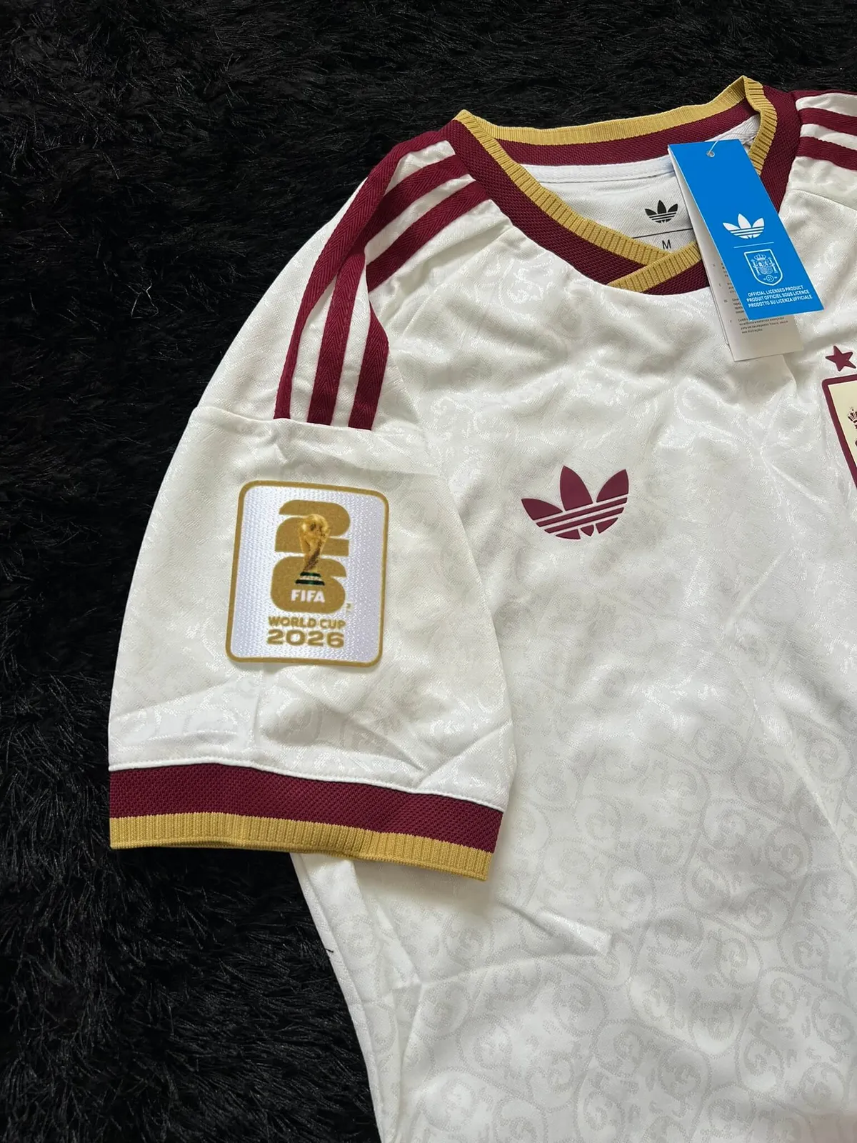 SPAIN AWAY KIT WORLD CUP 2026 2 STARS