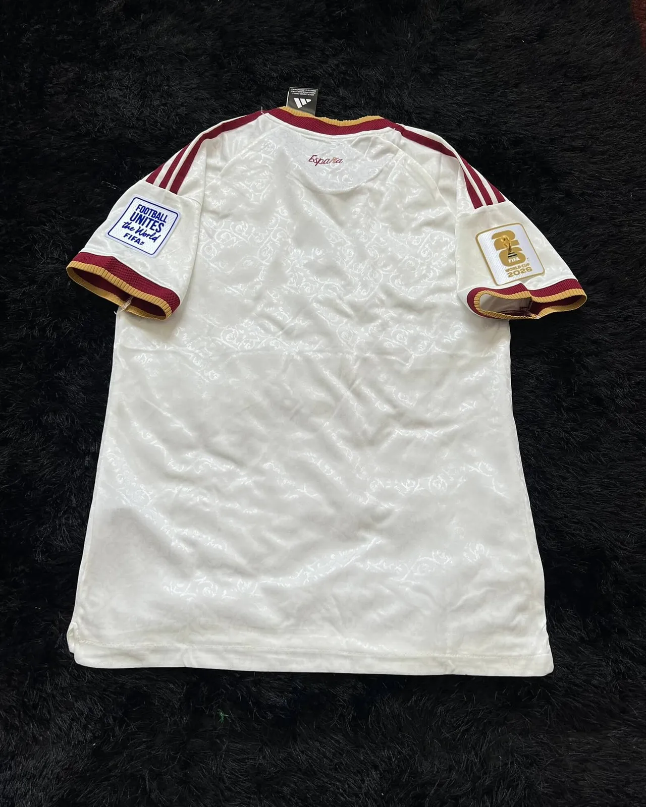 SPAIN AWAY KIT WORLD CUP 2026 WINNERS 2 STARS VERSION
