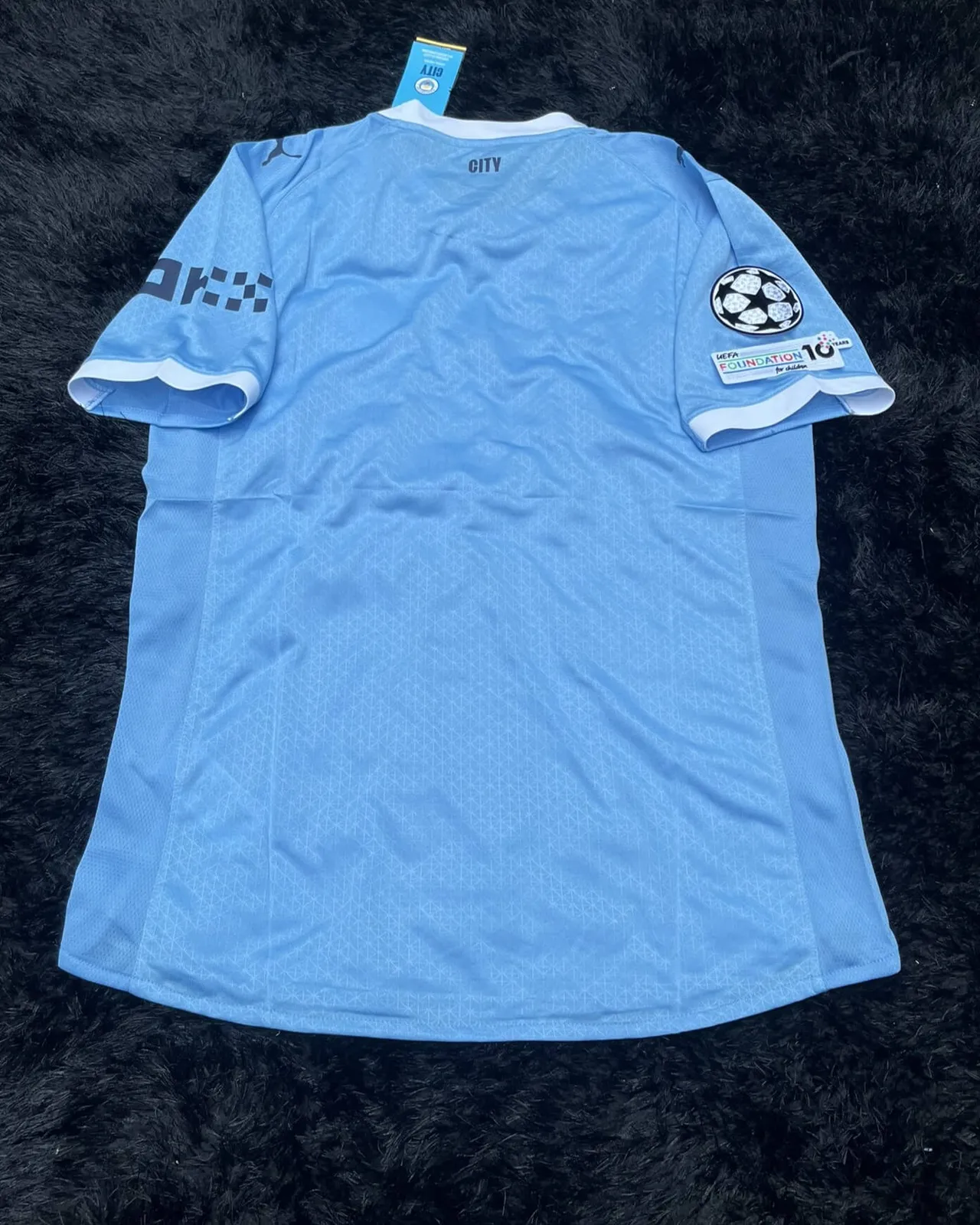 MANCHESTER CITY HOME KIT 25/26 UCL VERSION