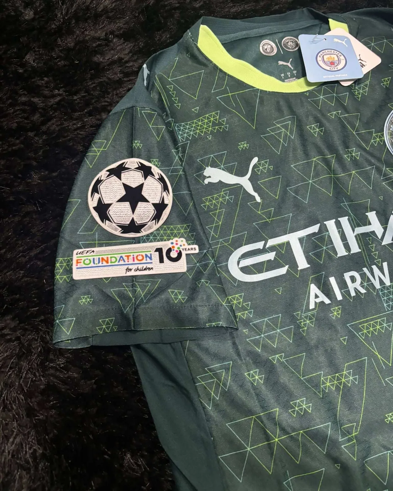MANCHESTER CITY FOURTH KIT 25/26 UCL VERSION