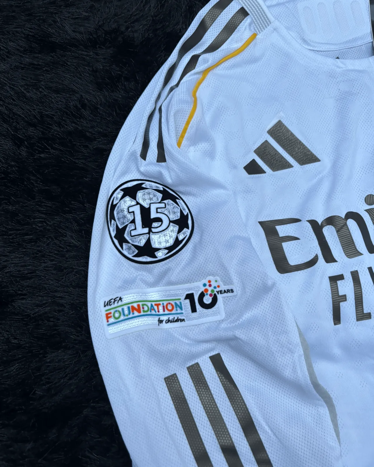 REAL MADRID LONGSLEEVE HOME KIT 25/26 UCL VERSION