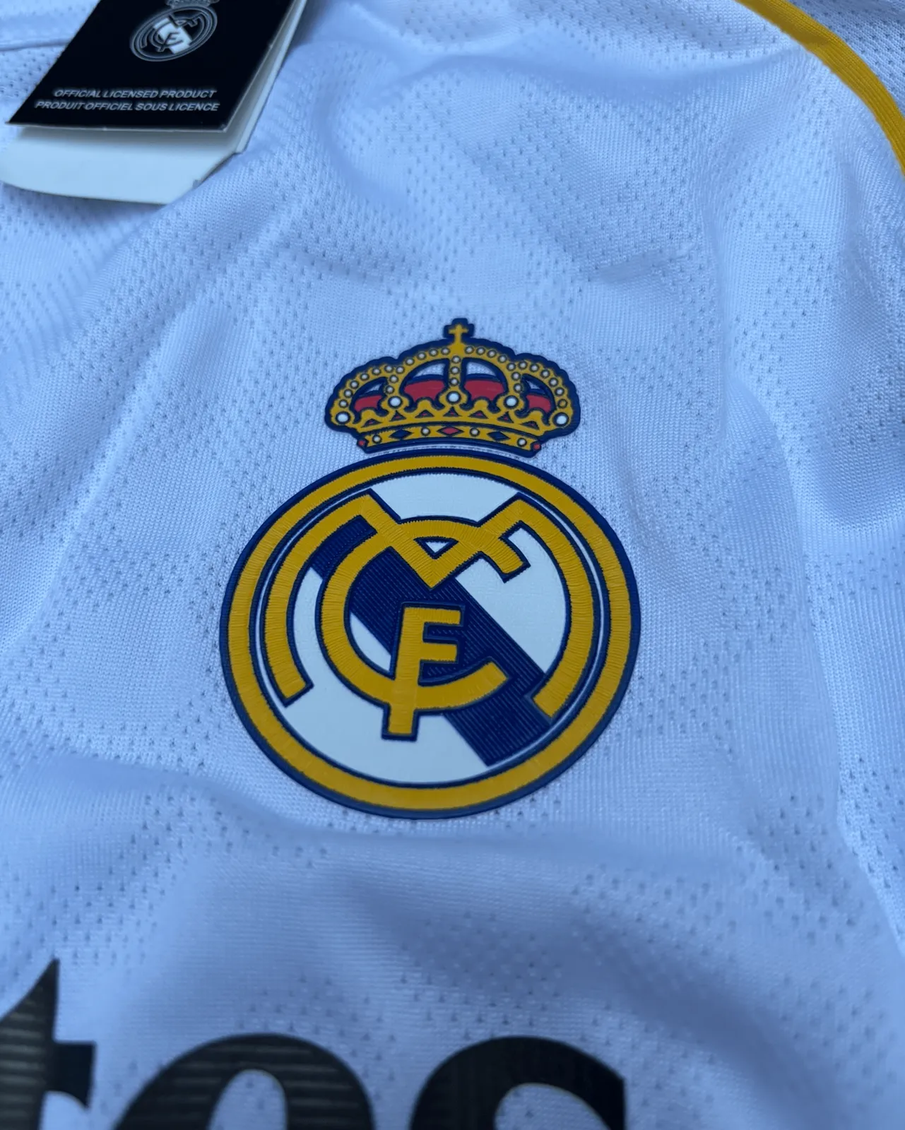 REAL MADRID LONGSLEEVE HOME KIT 25/26 UCL VERSION