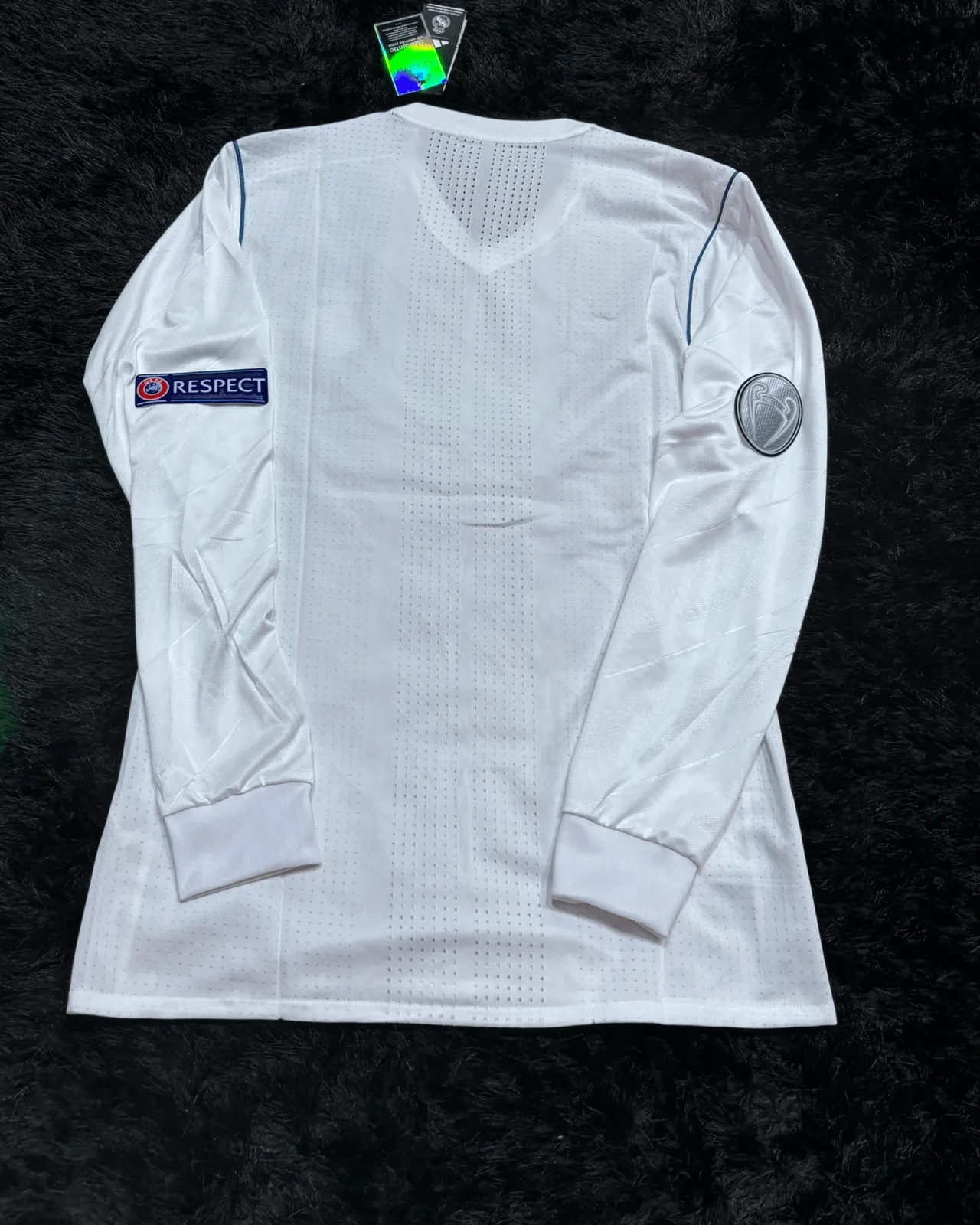 REAL MADRID LONGSLEEVE HOME KIT 17/18 UCL VERSION