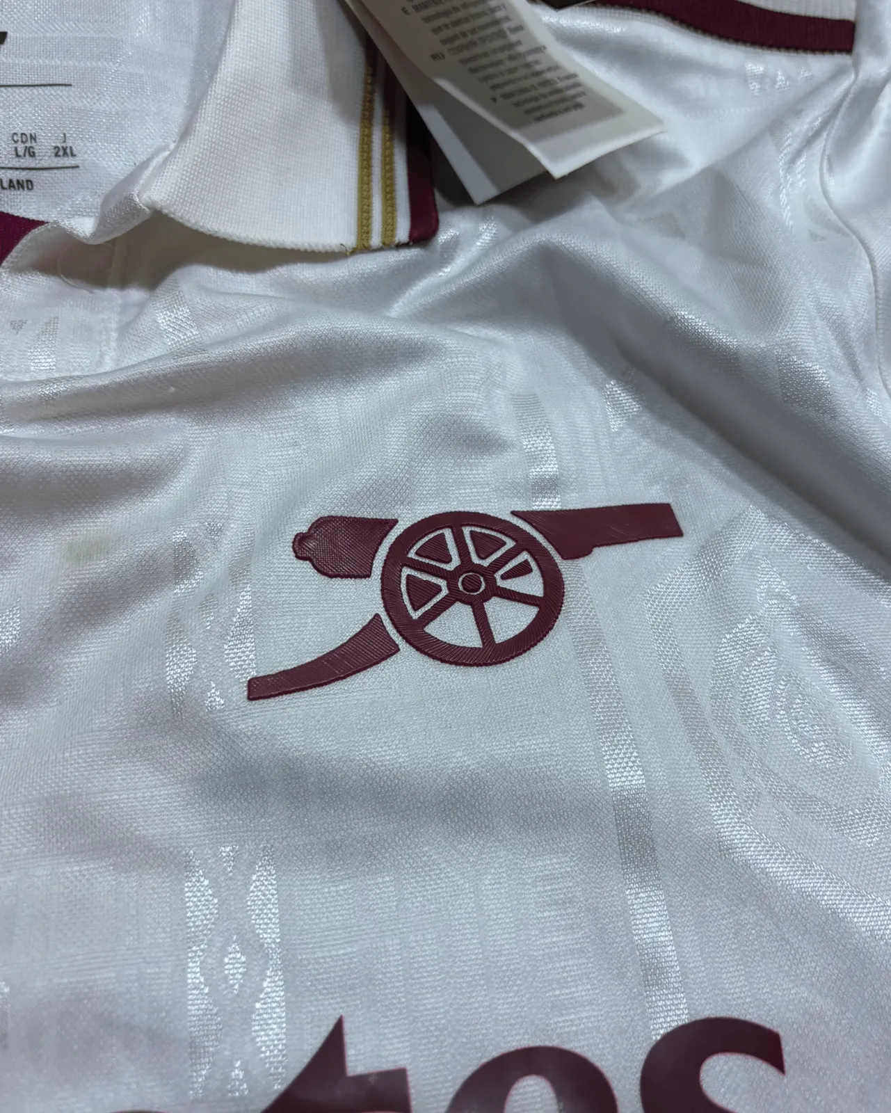 ARSENAL LONGSLEEVE THIRD KIT 25/26 UCL VERSION
