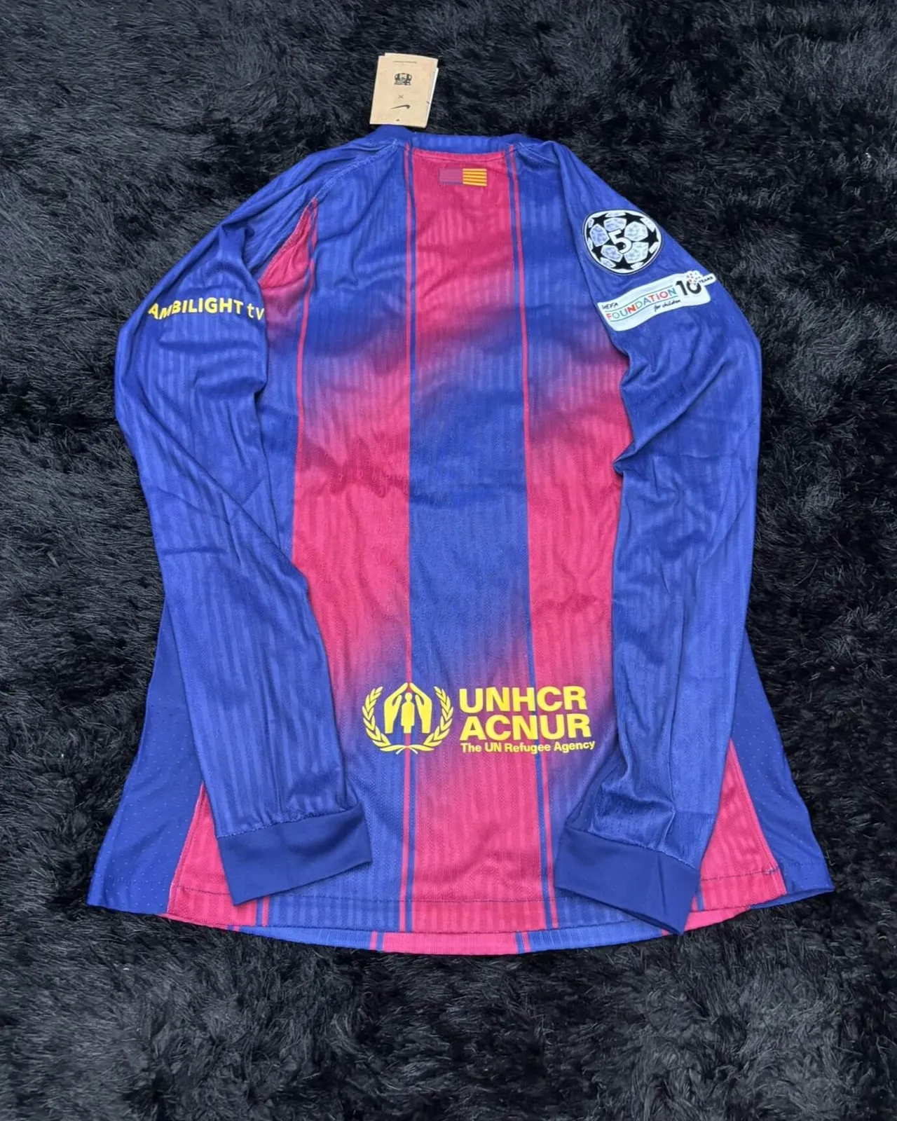 BARCELONA LONGSLEEVE HOME KIT 25/26 UCL VERSION