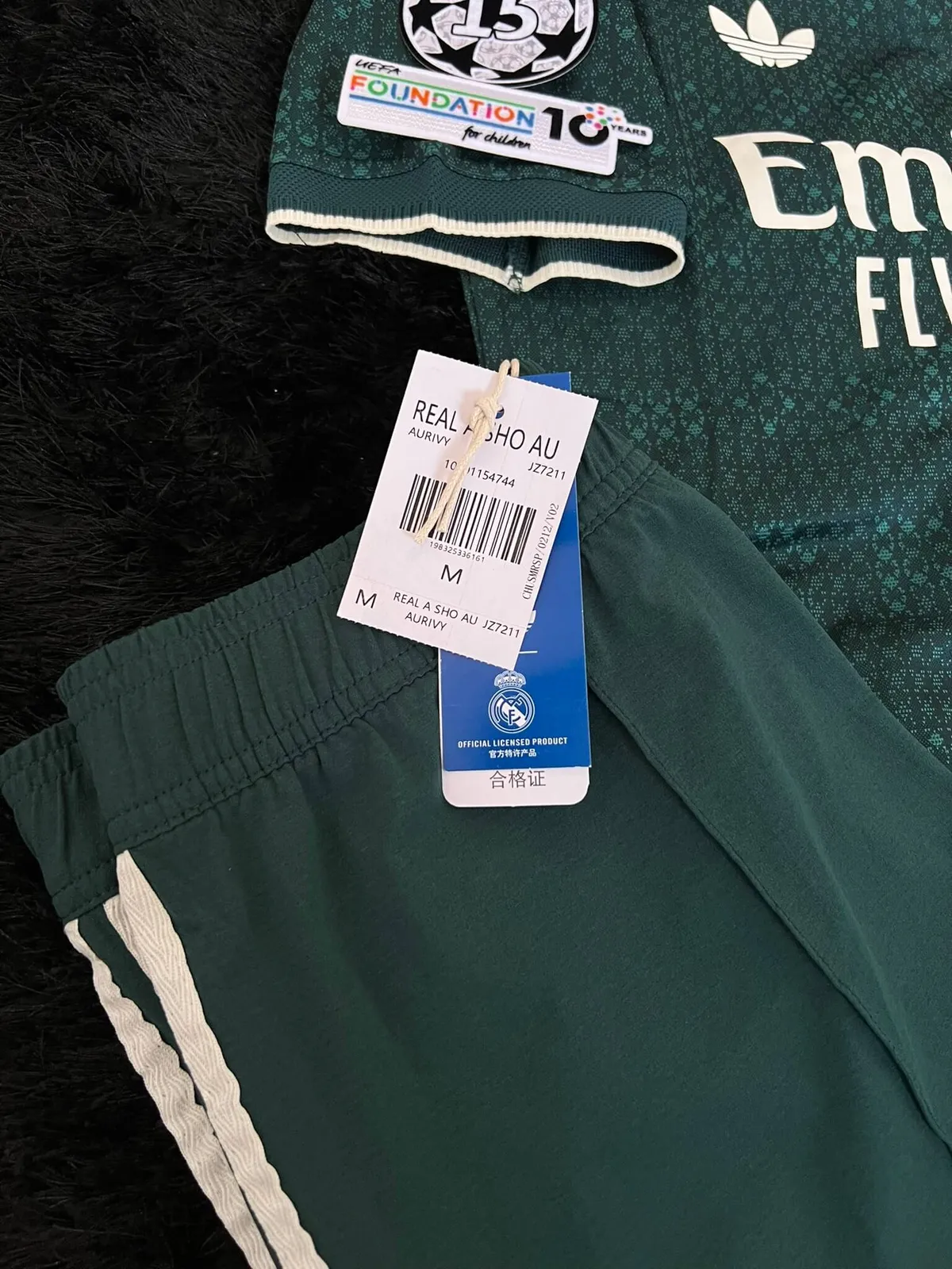 REAL MADRID FULL AWAY KIT 26/27 UCL VERSION