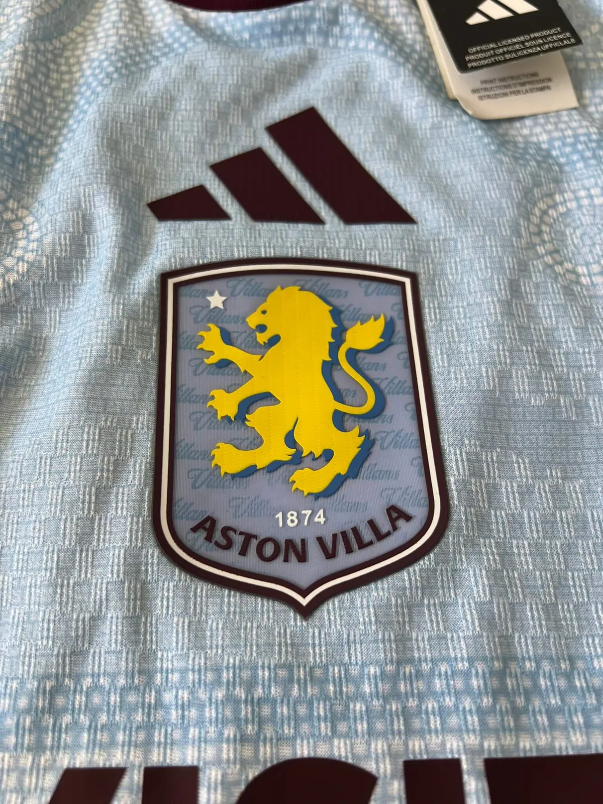 ASTON VILLA THIRD KIT 26/27 PREMIER LEAGUE VERSION