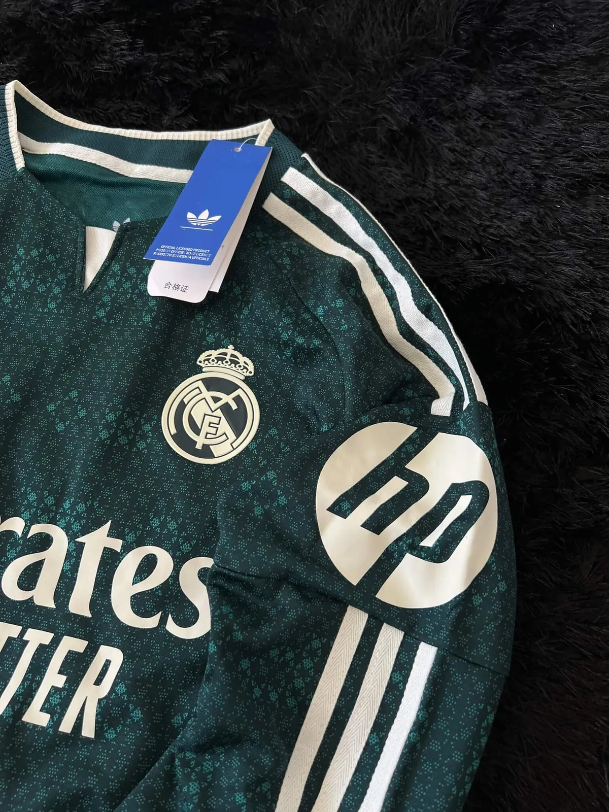 REAL MADRID LONGSLEEVE AWAY KIT 26/27 UCL VERSION