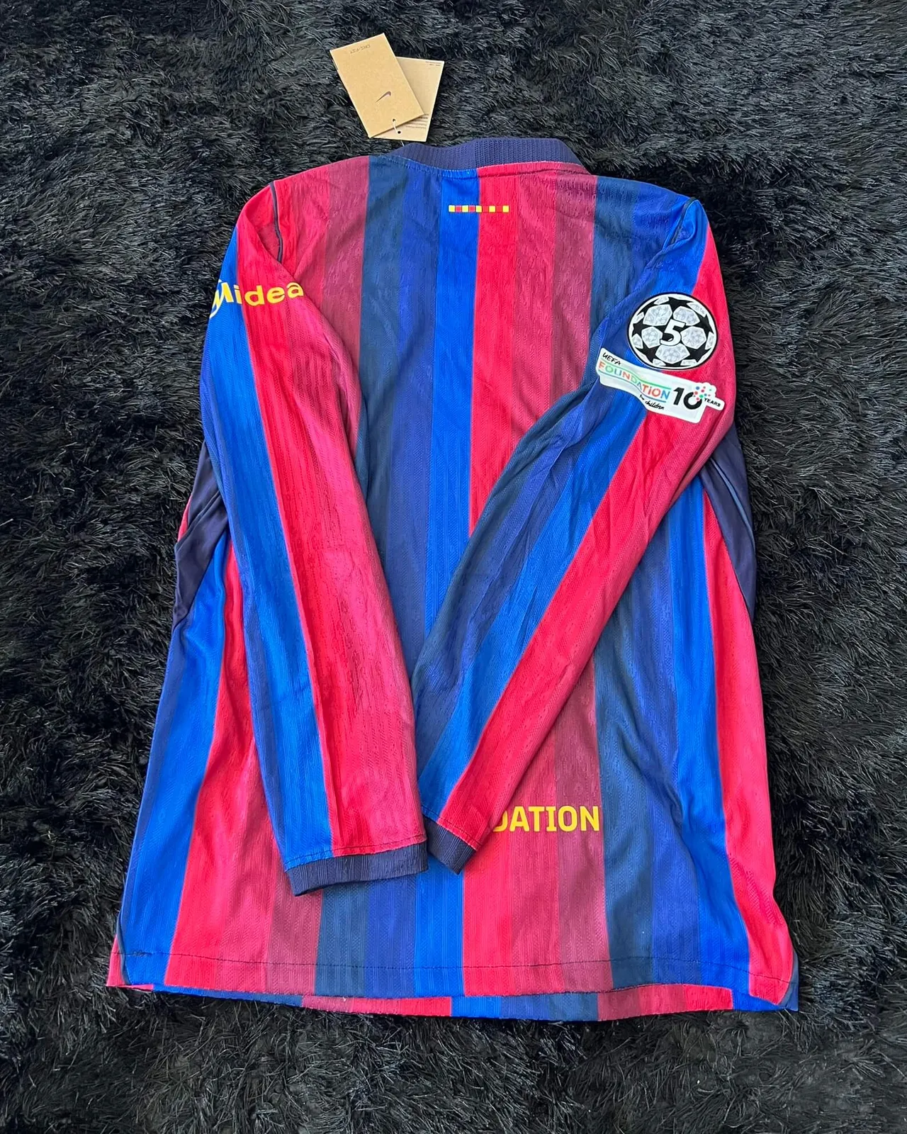 FC BARCELONA LONGSLEEVE HOME KIT 26/27 UCL VERSION