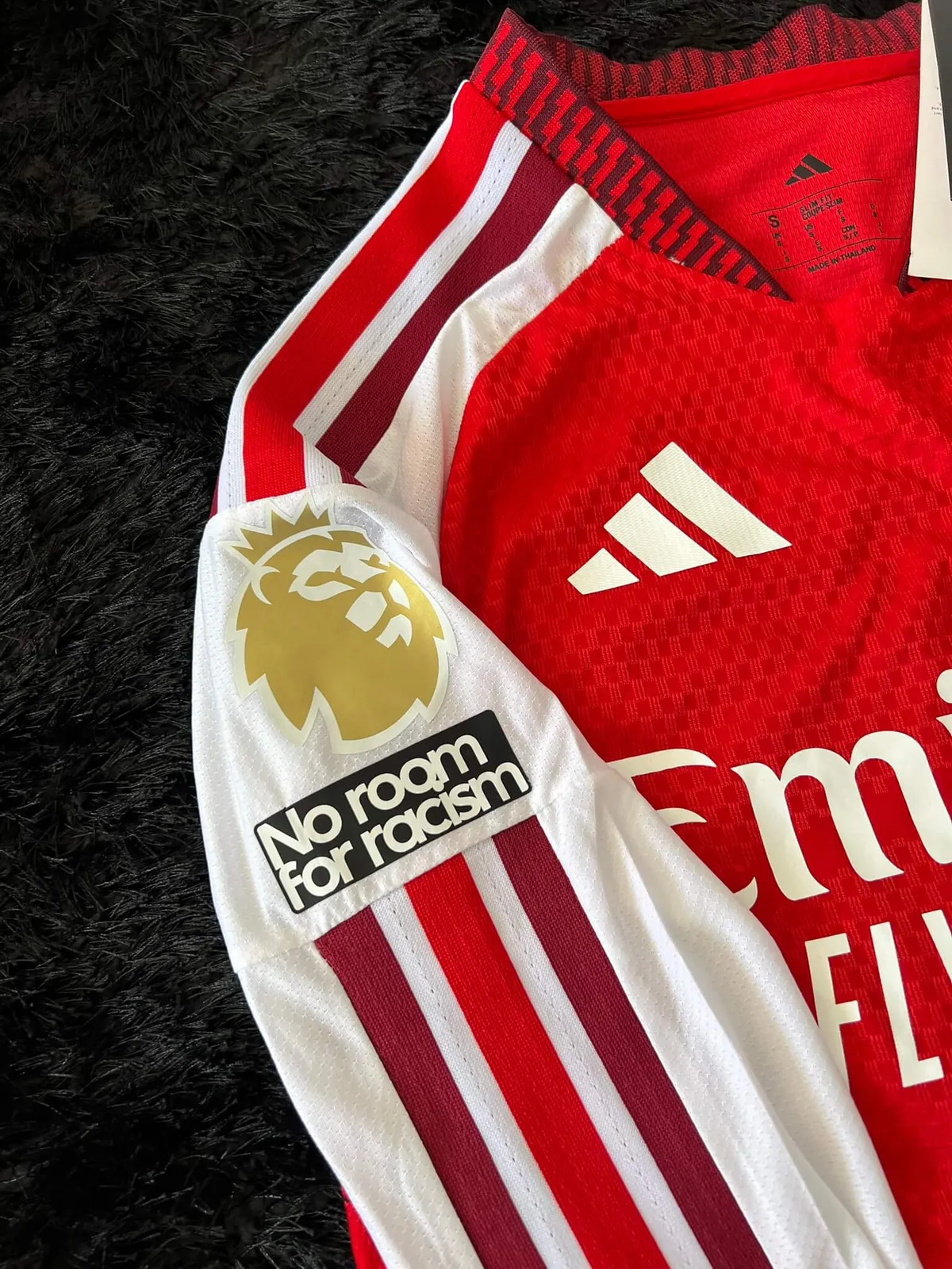 ARSENAL LONGSLEEVE HOME KIT 25/26 GOLDEN PREMIER LEAGUE VERSION