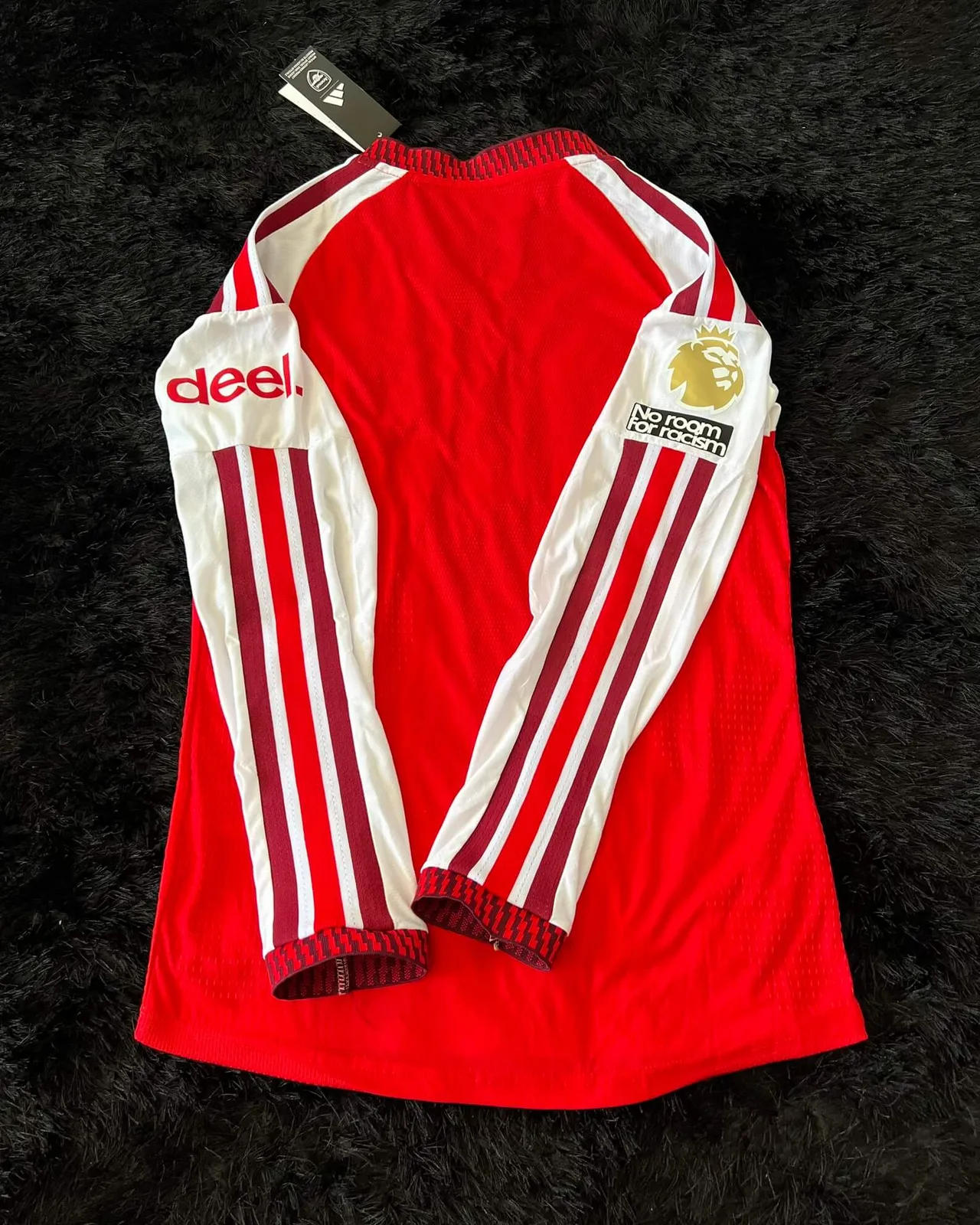 ARSENAL LONGSLEEVE HOME KIT 25/26 GOLDEN PREMIER LEAGUE VERSION