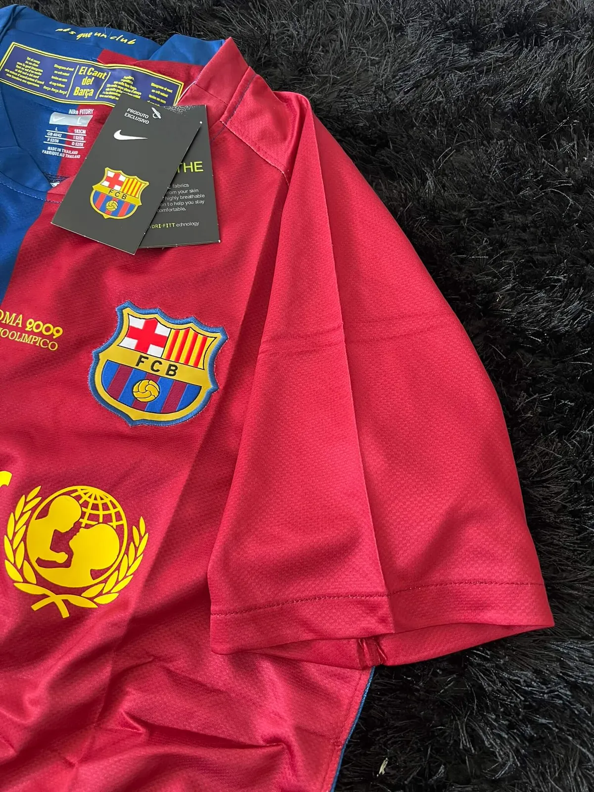BARCELONA HOME KIT RETRO 2008/2009 FINALE ROME UCL VERSION