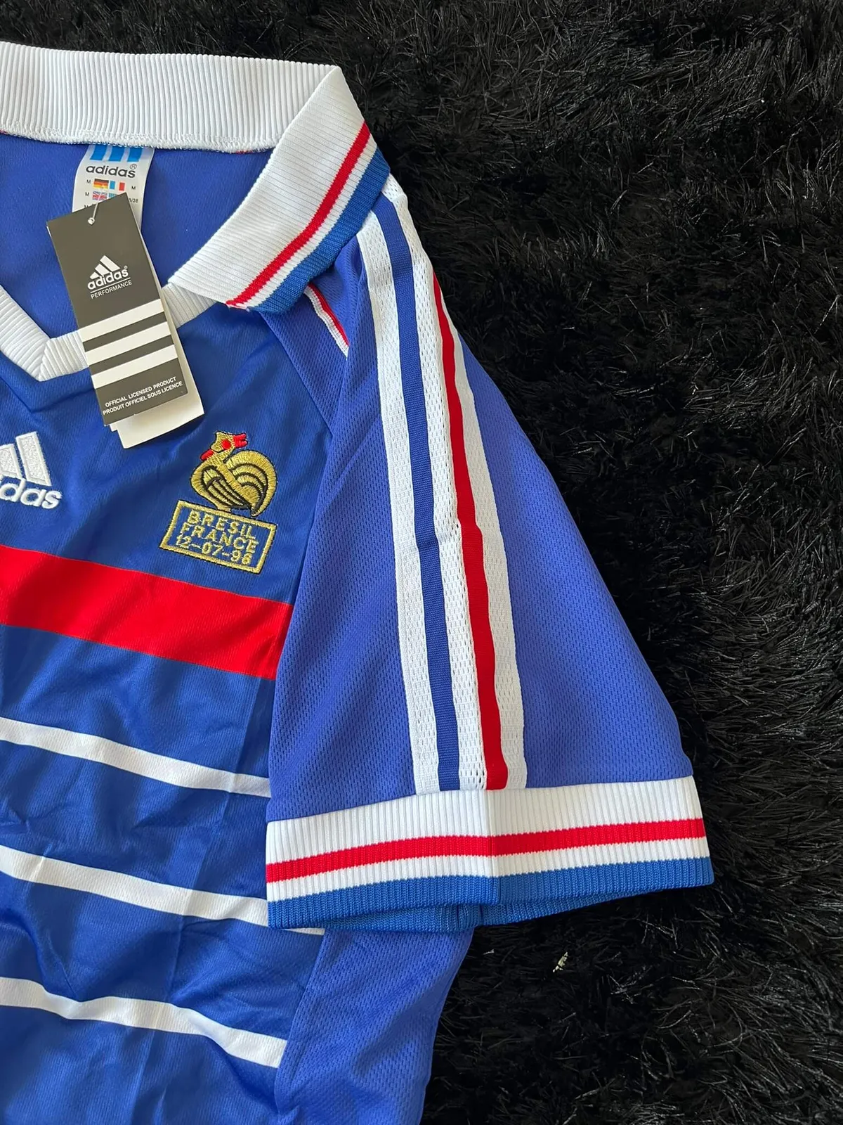 FRANCE HOME KIT WORLD CUP FINALE 1998
