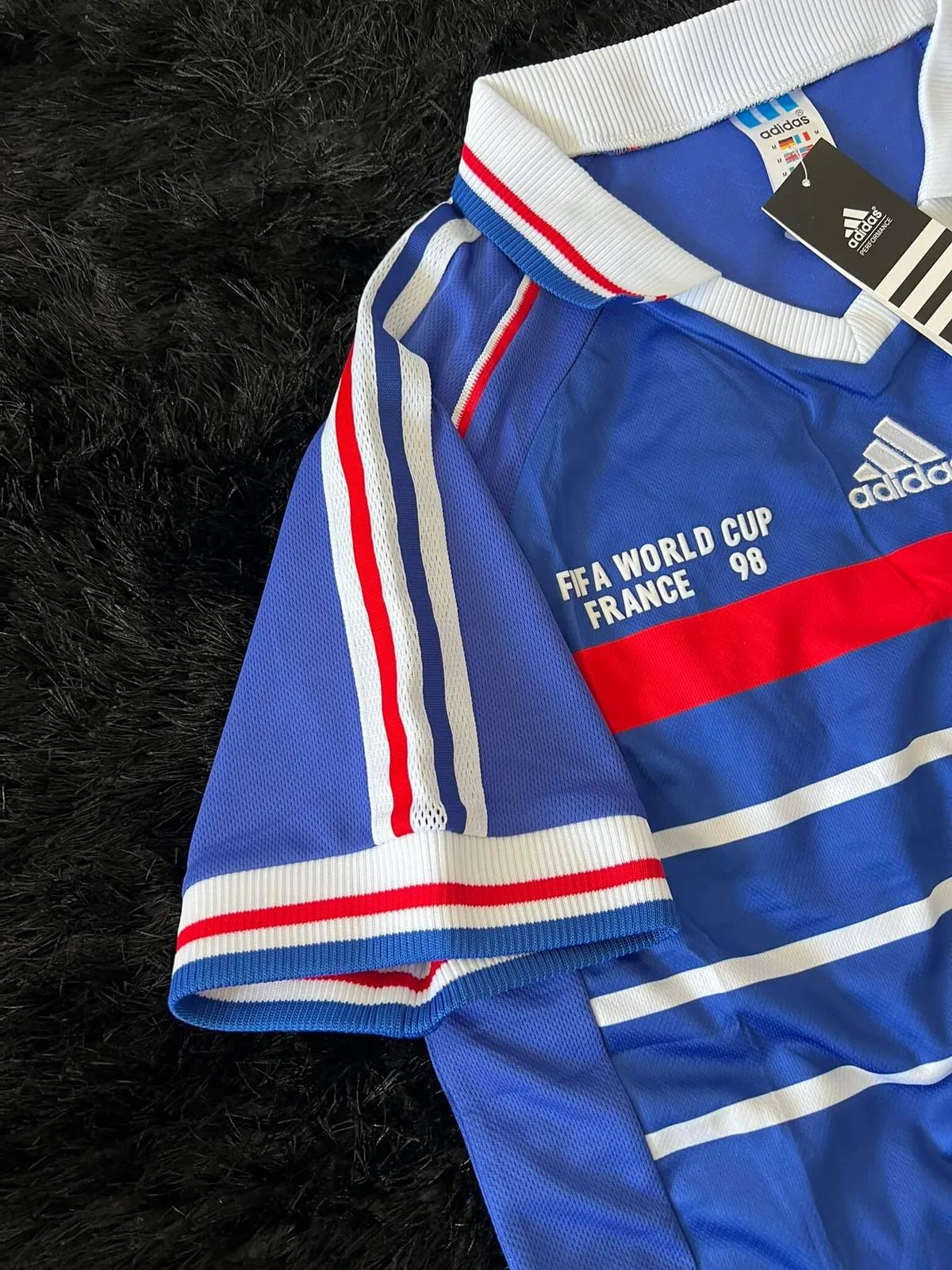 FRANCE HOME KIT WORLD CUP FINALE 1998